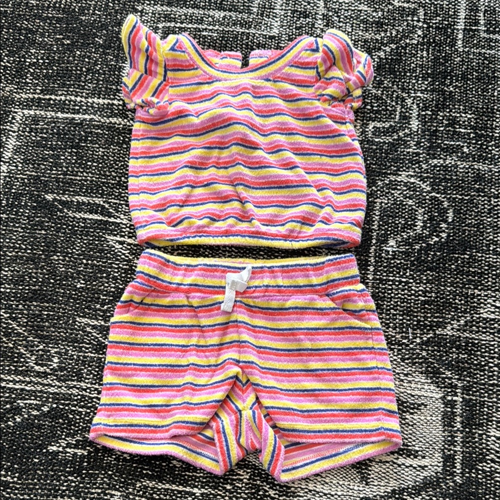 Janie and Jack terrycloth set